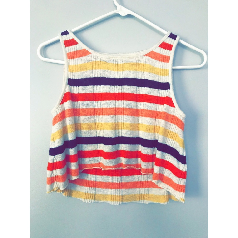 BDG Stripped Crop Top